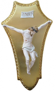 Crucifixion, color: bronze
