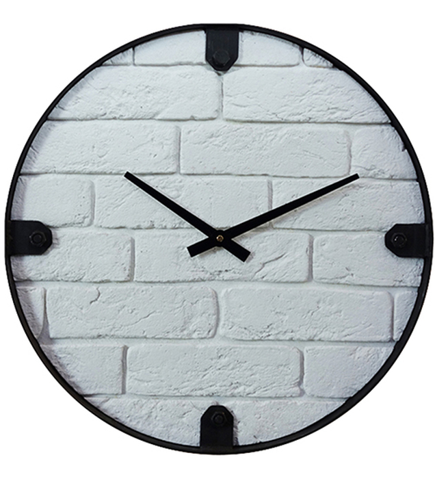 Часы настенные "WHITE BRICK"