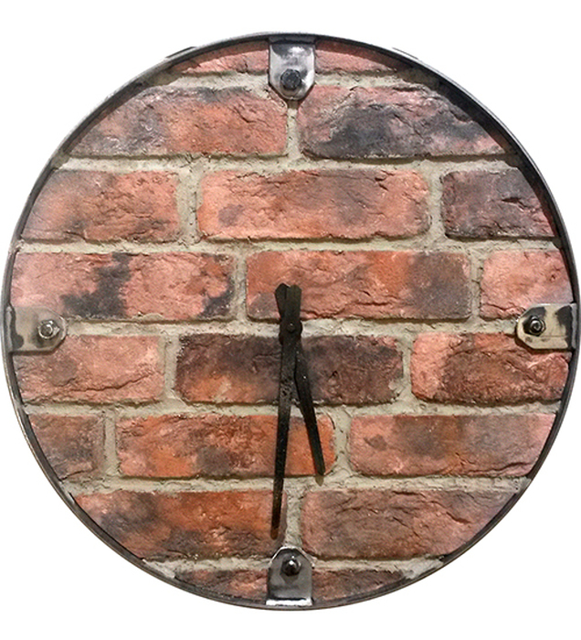 Часы настенные "RED BRICK"