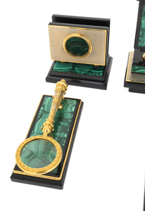 The "Sovereign" writing set (malachite)