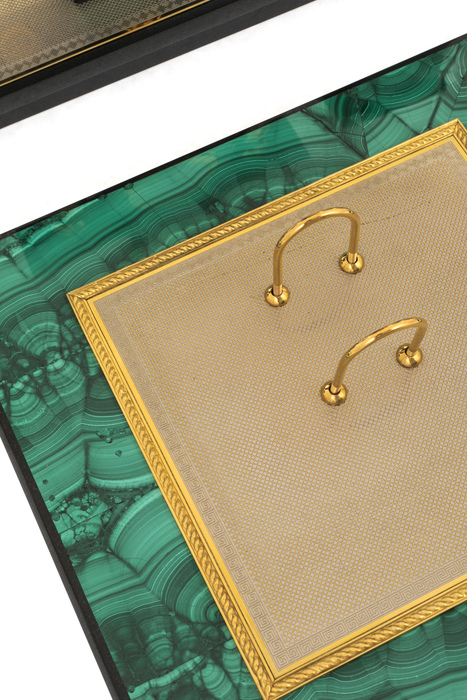 The "Sovereign" writing set (malachite)