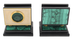 The "Sovereign" writing set (malachite)