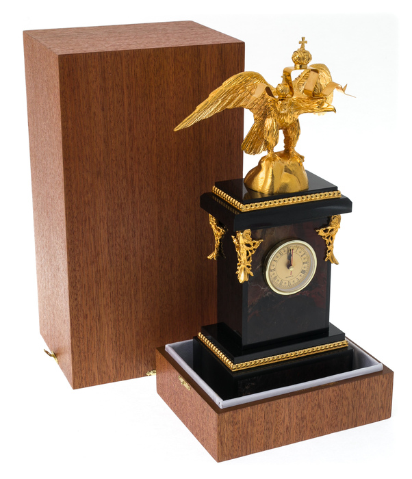 Mantel clock "Double-headed Eagle"