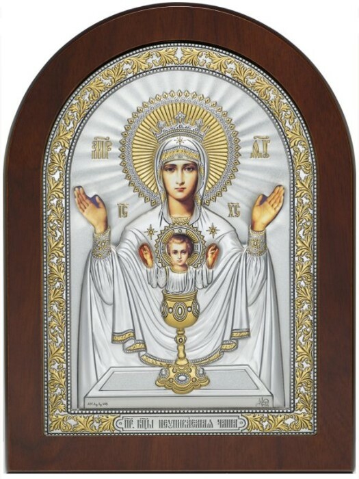 Icon of the Mother of God "The Inexhaustible Chalice" 