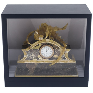 Watch made of amber "Dragon"