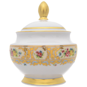 Кофейный сервиз на 6 персон "Vienna Creme Gold" 15 предметов