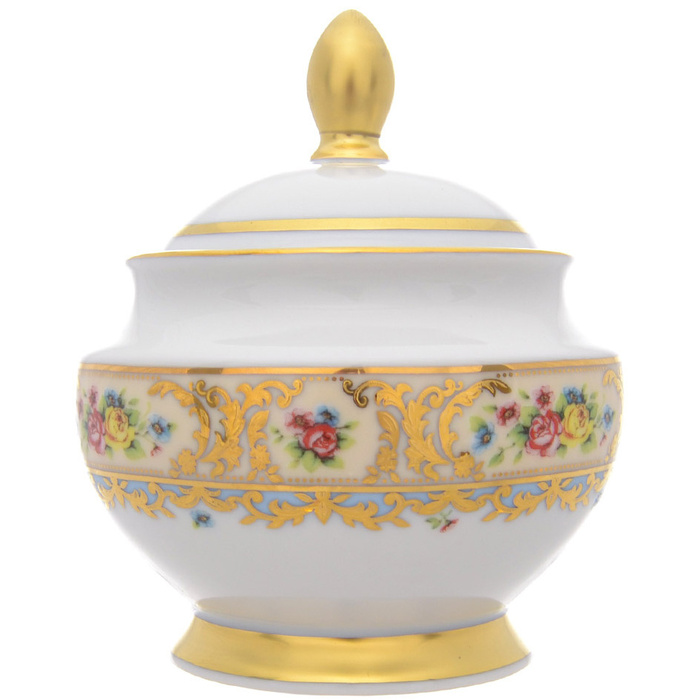 Кофейный сервиз на 6 персон "Vienna Creme Gold" 15 предметов