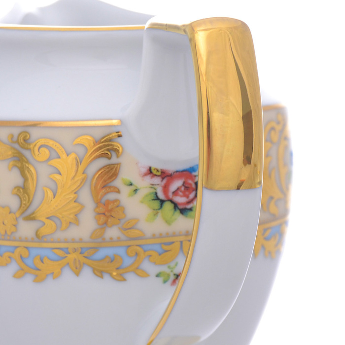 Кофейный сервиз на 6 персон "Vienna Creme Gold" 15 предметов