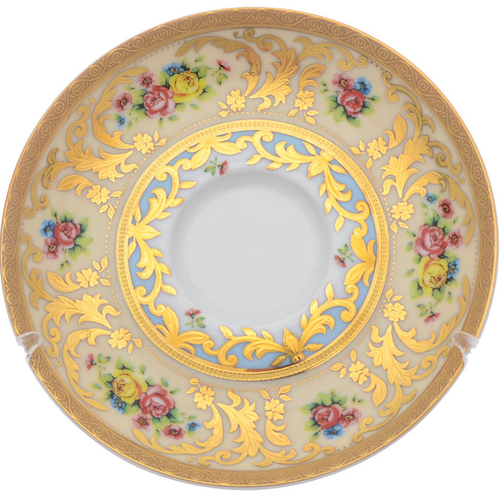 Кофейный сервиз на 6 персон "Vienna Creme Gold" 15 предметов