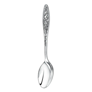 Silver-plated table set "Morozko": fork, spoon, knife, teaspoon