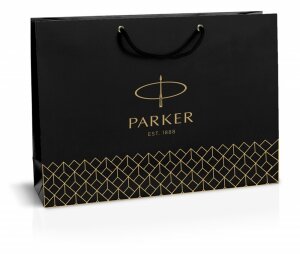 Подарочный набор: перьевая ручка Parker IM Premium и красный ежедневник с золотым срезом