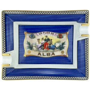 Пепельница "Flor De Alba" Elie Bleu синяя