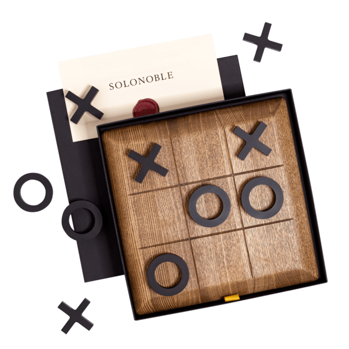 Игровой набор Solonoble Tic Tac Toe