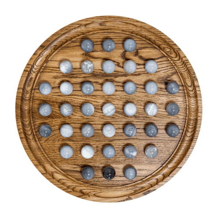 Solonoble "Agate" Grey Board Game