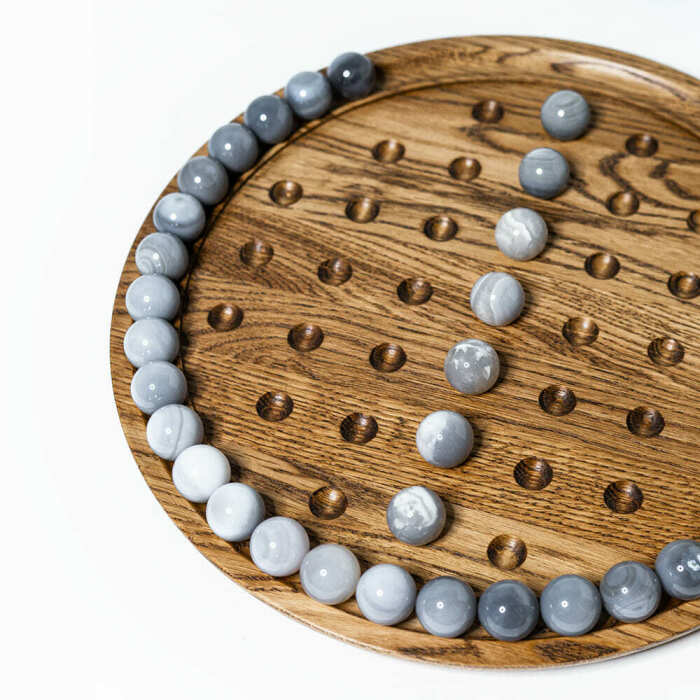 Solonoble "Agate" Grey Board Game