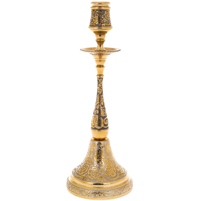 Candle holder "Rose" Zlatoust