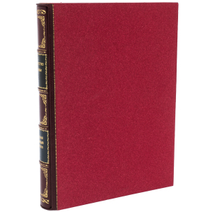 The leather-bound book "The Art of Love" by Ovid