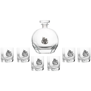 Whiskey set "George the Victorious" for 6 persons