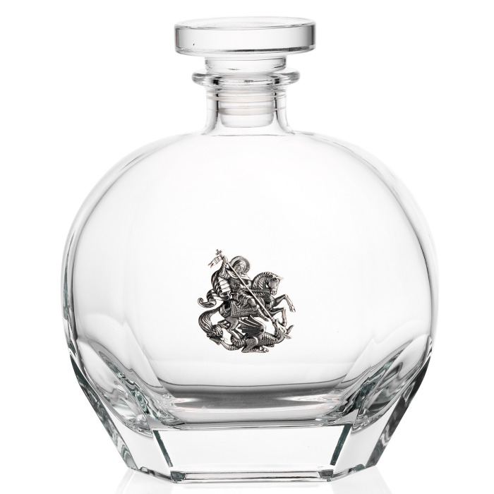 Whiskey set "George the Victorious" for 6 persons