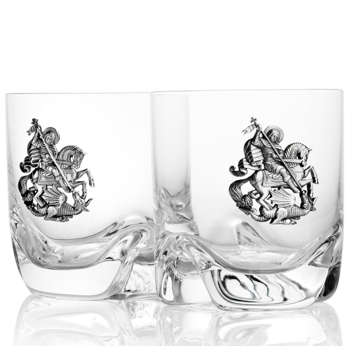 Whiskey set "George the Victorious" for 6 persons