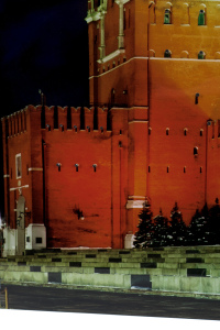 The mirror-based painting "Spasskaya Tower"