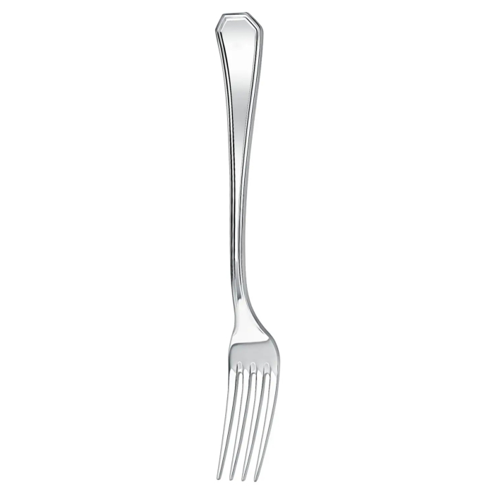 Silver set of Elegant table forks for 6 people