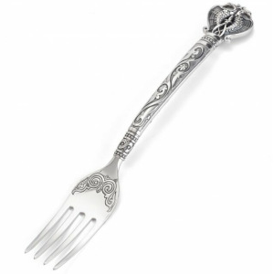 Silver fork "Rus Epic"