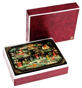 The box of Palekh "Emelya"