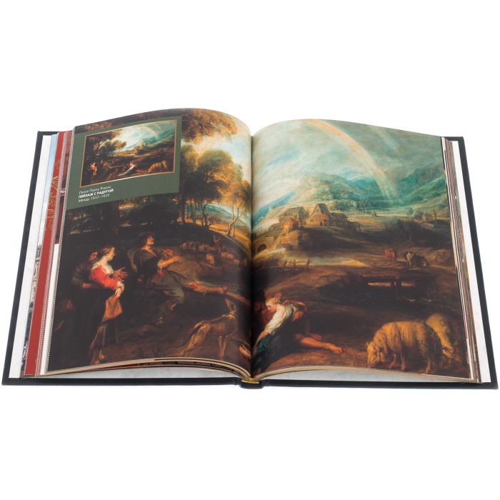 Подарочный набор с книгой и тарелкой "Эрмитаж"
