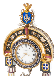 Exclusive table clock "George the Victorious"