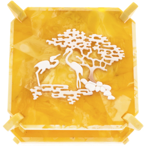 Amber casket "Oriental motif"