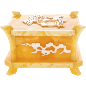 Amber casket "Oriental motif"