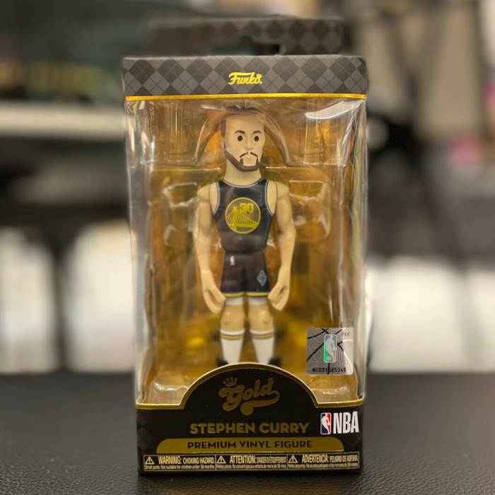 Funko Gold Premium Vinyl NBA Collectible Action Figure by basketball player Stephen Curry