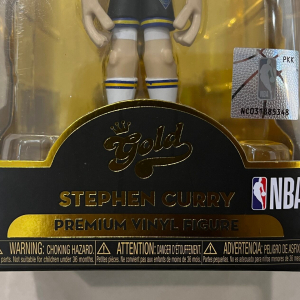 Funko Gold Premium Vinyl NBA Collectible Action Figure by basketball player Stephen Curry