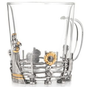 Razgulai tea mug with a spoon
