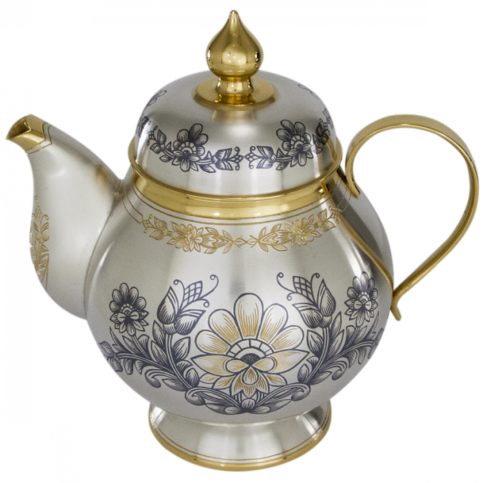 Чайник серебряный "Астра"