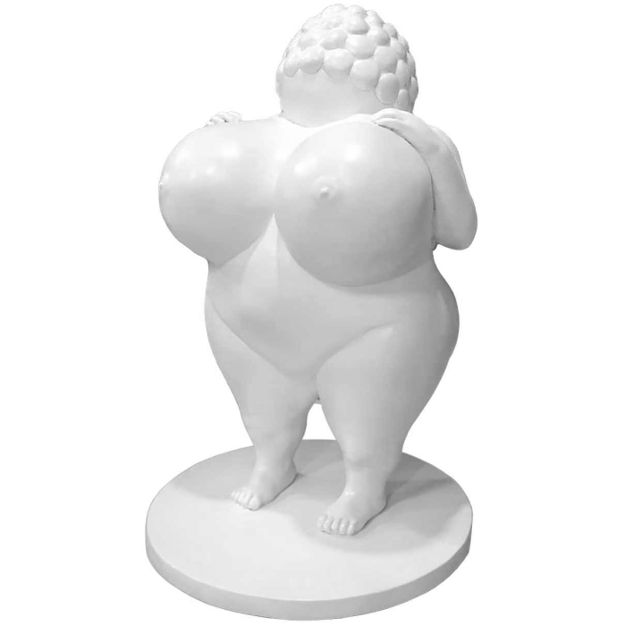 The author's sculpture made of polymer stone "Mother Earth"