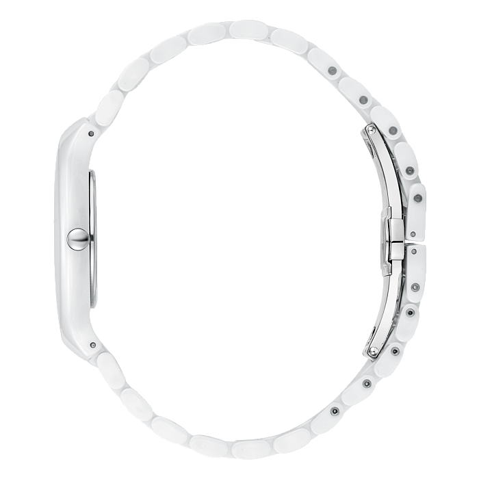 Lincor Uni White Quartz Wrist Watch