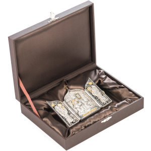 Silver folding "Seraphim of Sarov" medium