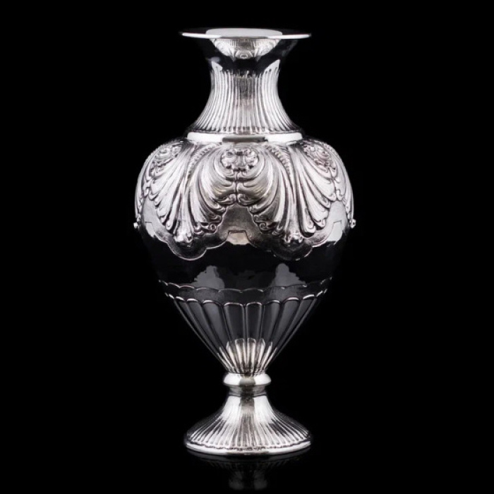 Серебряная ваза для цветов "Vittoria" 42 см