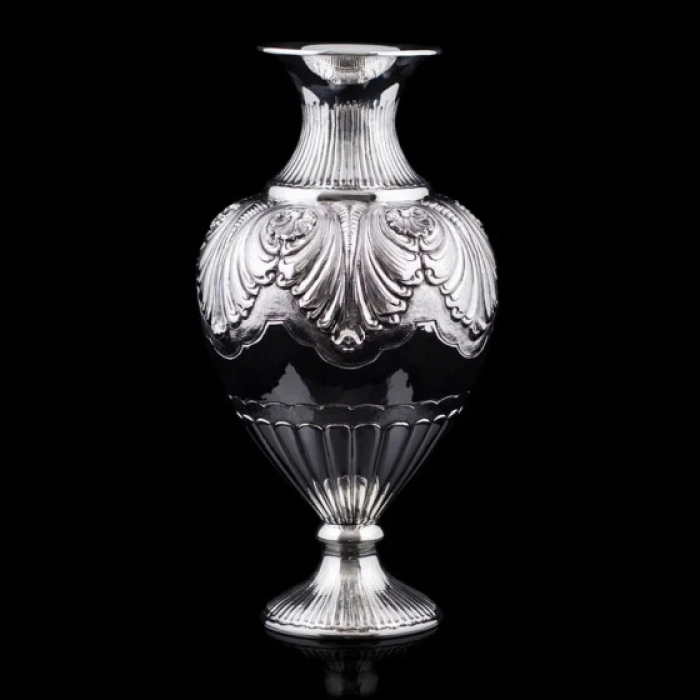 Серебряная ваза для цветов "Vittoria" 42 см