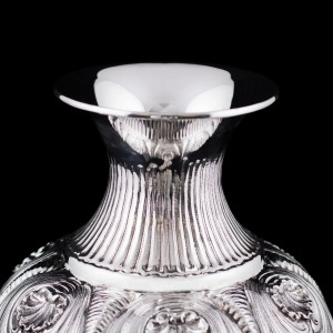 Серебряная ваза для цветов "Vittoria" 42 см