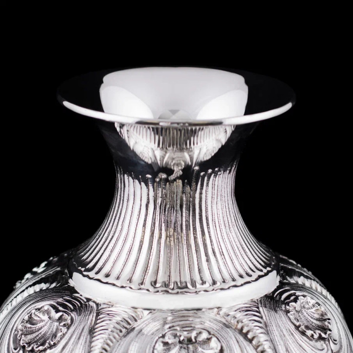 Серебряная ваза для цветов "Vittoria" 42 см