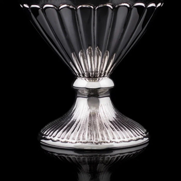 Серебряная ваза для цветов "Vittoria" 42 см