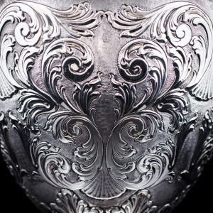 Silver vase "Verona"