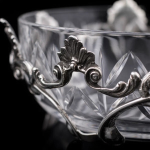 A pair of Moderna candy bowls