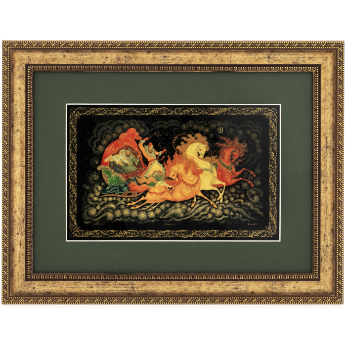 Panel "Winter Troika" Khamov, Palekh