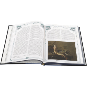 Подарочный набор с книгой и панно "Дикий судак"