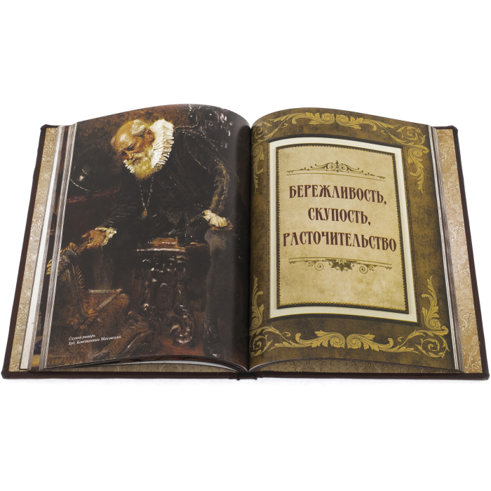 Книги в кожаном переплете "Книга власти, богатство и успеха"