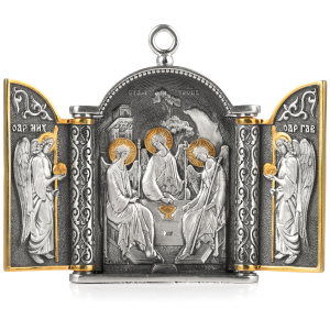 Silver folding "Trinity" small